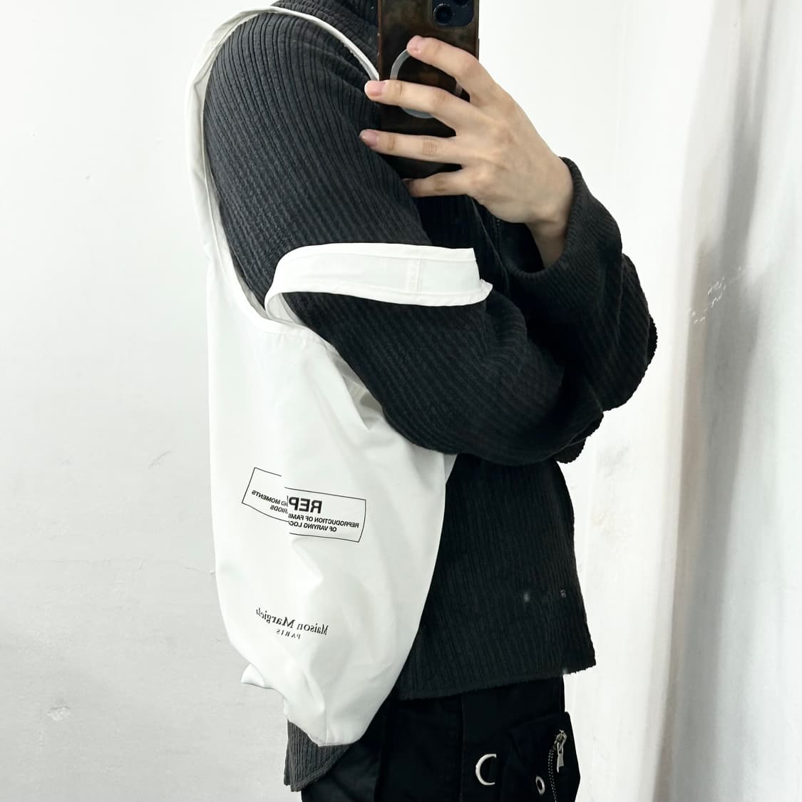 메종 마르지엘라 레플리카 퍼퓸 토트백 상품이미지2