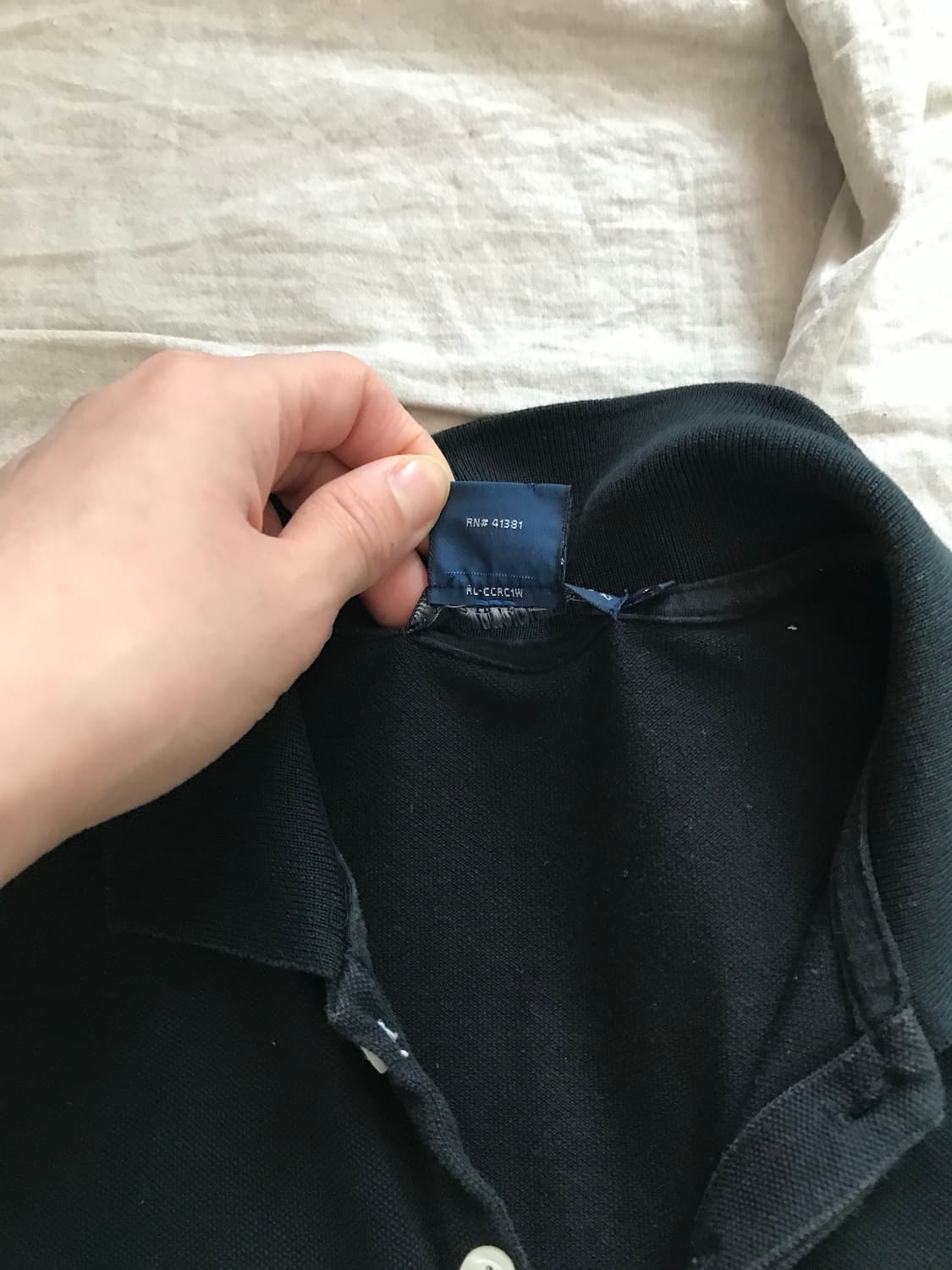 폴로 랄프로렌 여성라인 포니로고 블랙 카라티 상품이미지8