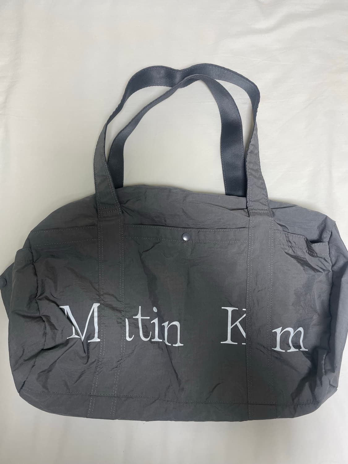 마뗑킴 로고 더플백 상품이미지2