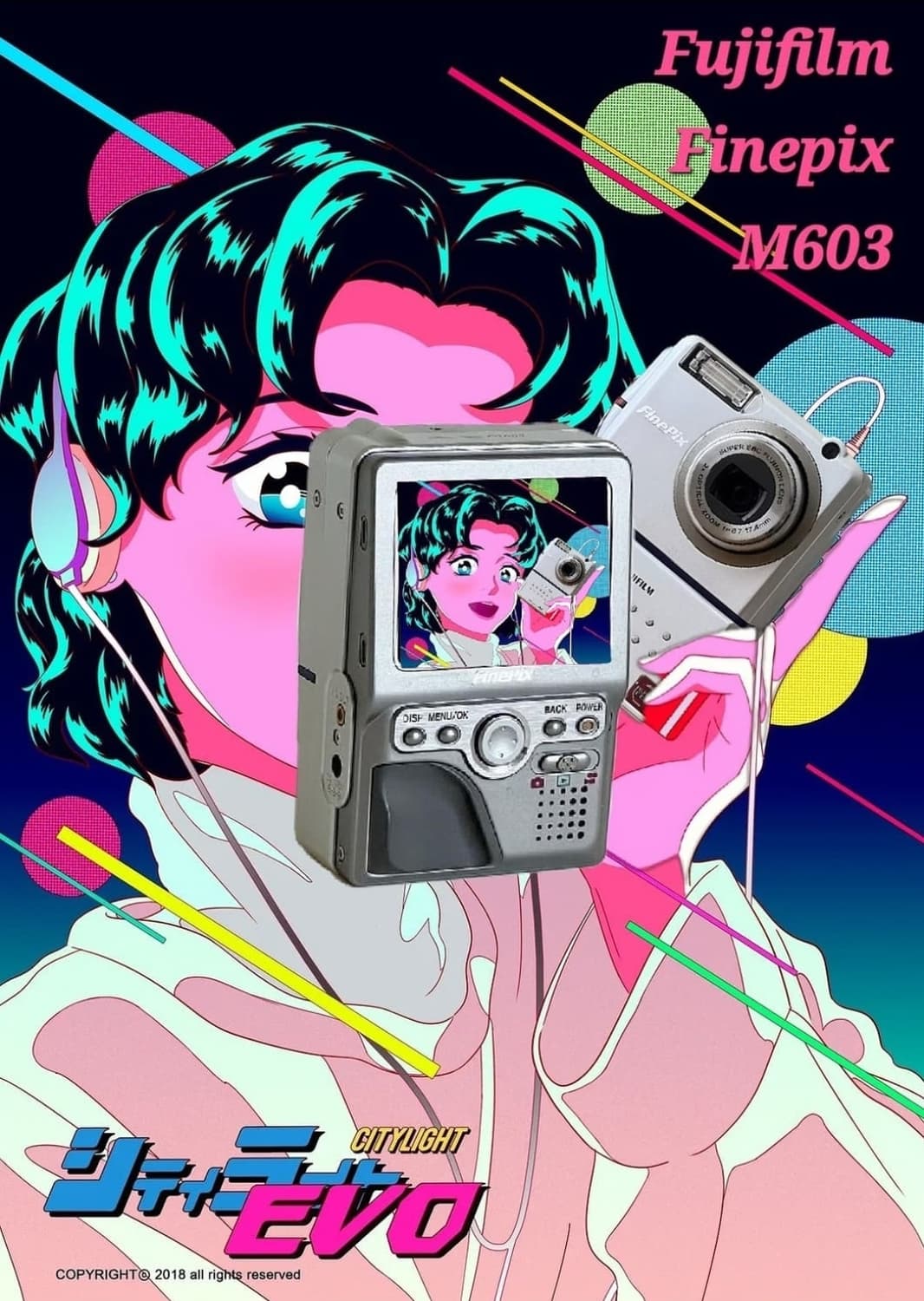 ☆민트급☆후지필름 파인픽스 M603 LCD후드포함 / 빈티지디카 상품이미지1