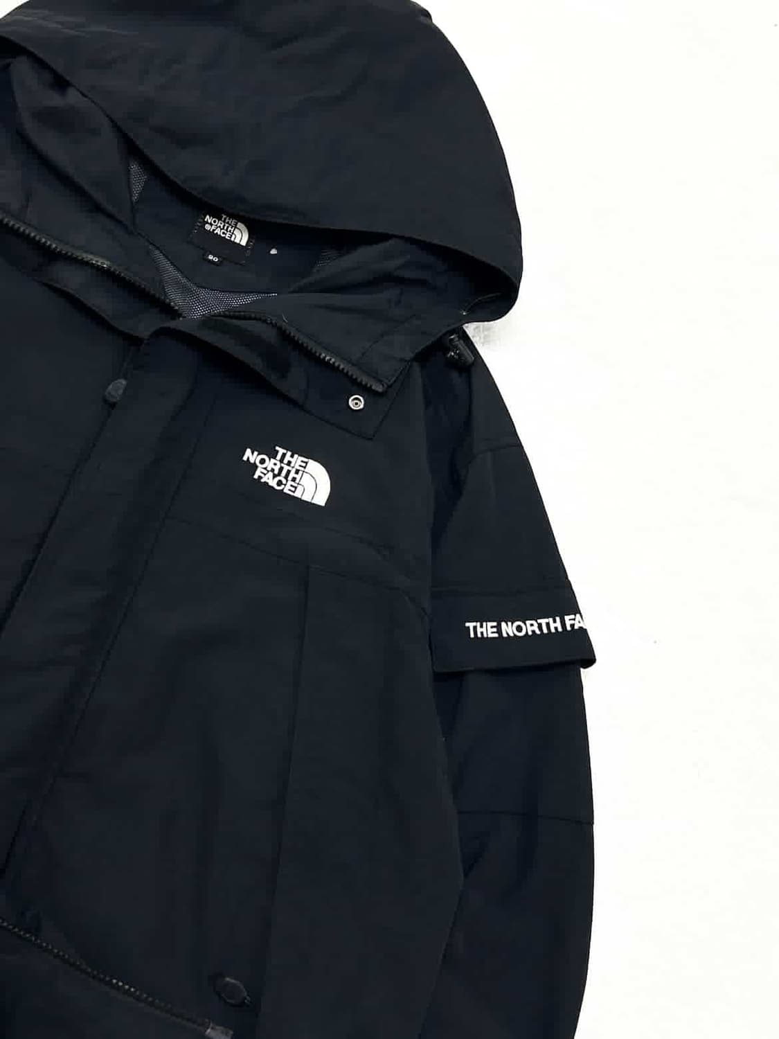 노스페이스 블랙 투웨이 바람막이 상품이미지7