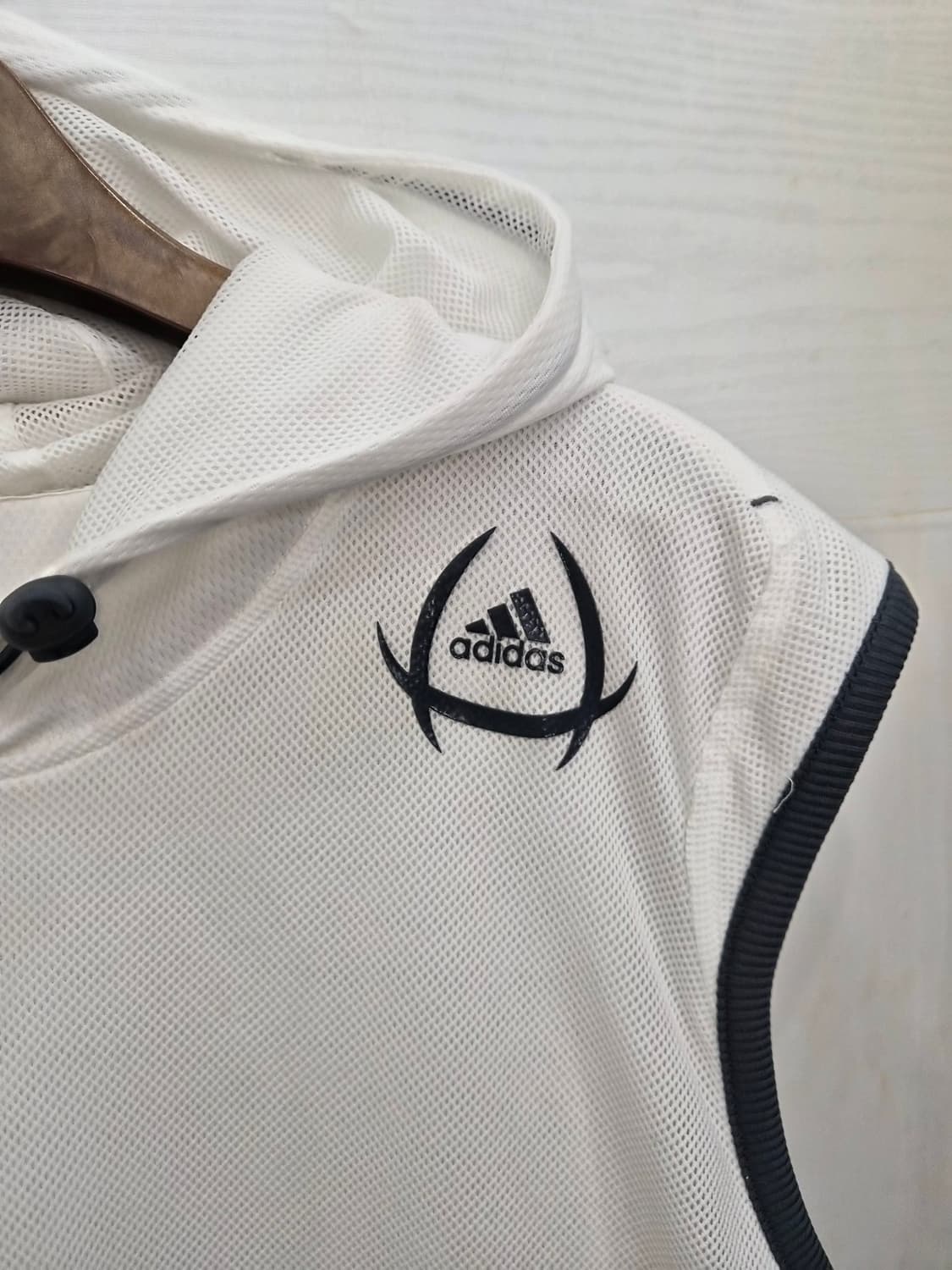 105,XL)) adidas 아디다스 후드 조끼 ! 깔끔해서 예뻐요~ 상품이미지3