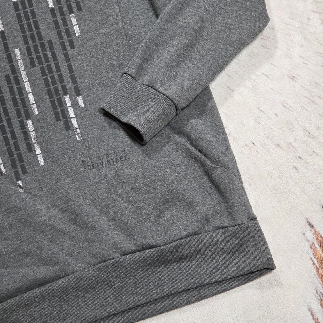 TBJ 하이넥 그레이 맨투맨 상품이미지3