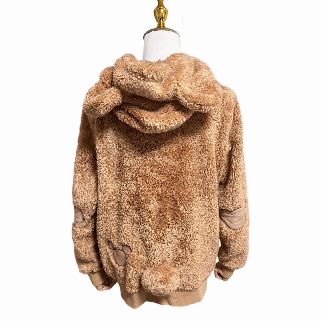 (이체시 에눌) 디즈니랜드 더피 히메갸루 무드 쿠마미미 폭닥폭닥 후드집업 상품이미지3