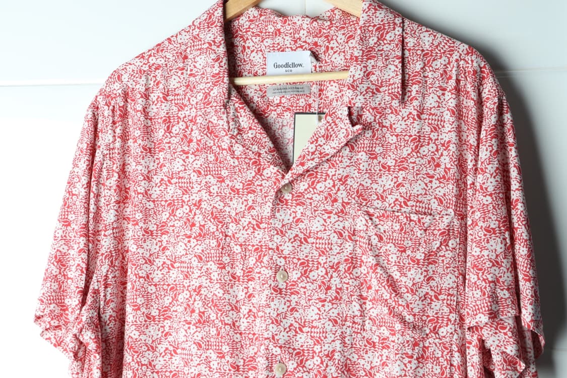 (XL-2XL) 브랜드빈티지 반팔셔츠 남방 USA 하와이안-H33134 상품이미지3