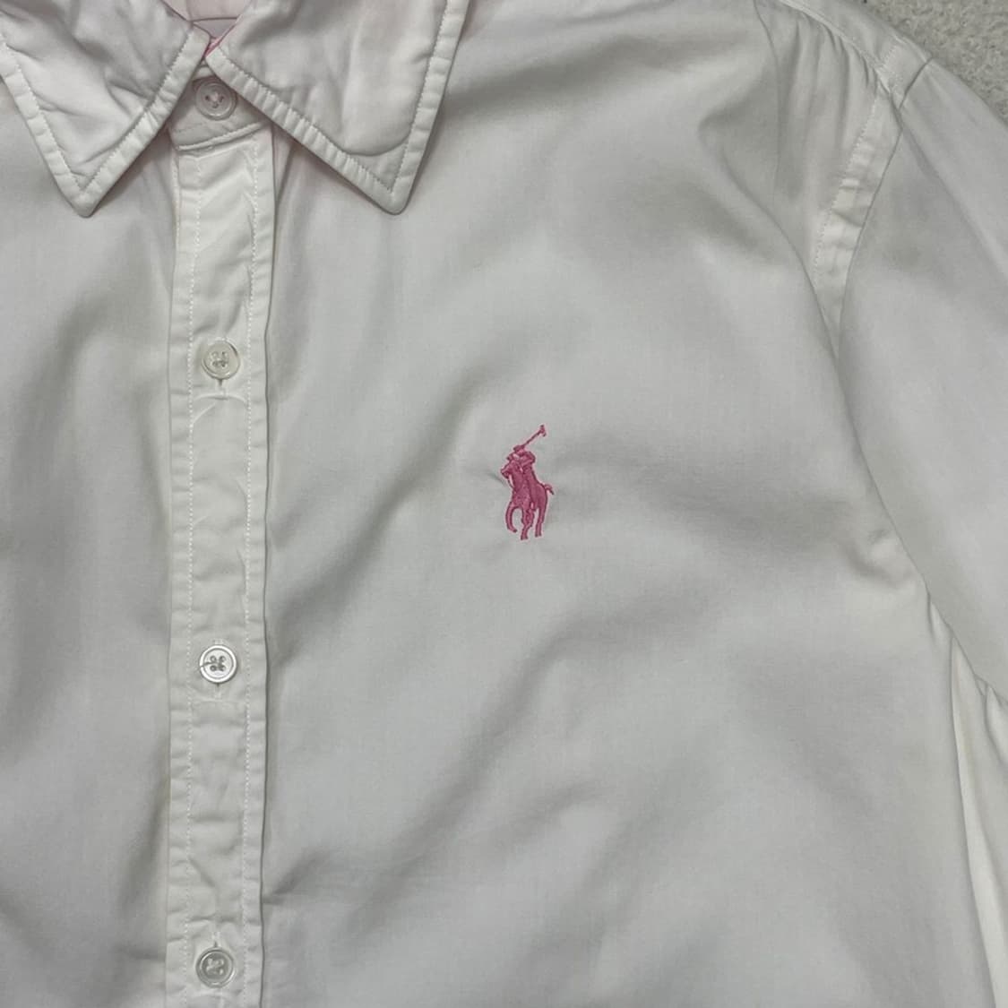 RALPH LAUREN 핑크 포니 코튼셔츠 5 상품이미지2