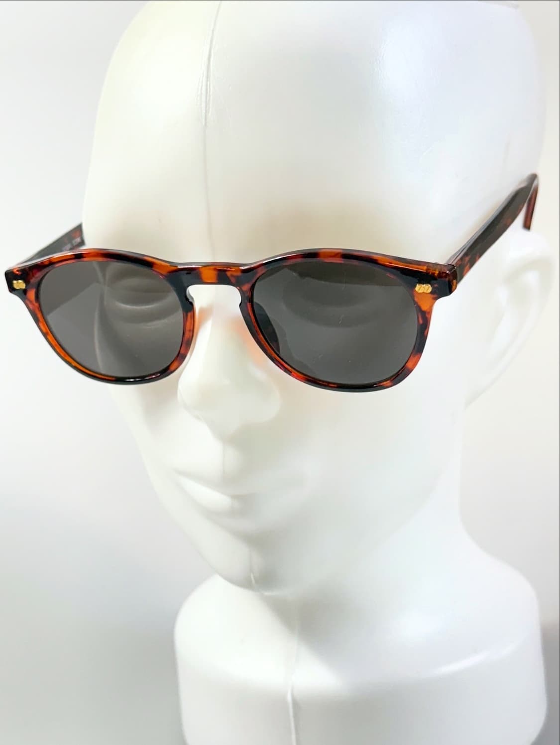 90s VISUAL SCENE 클래식 토터스쉘 빈티지 선글라스 상품이미지8