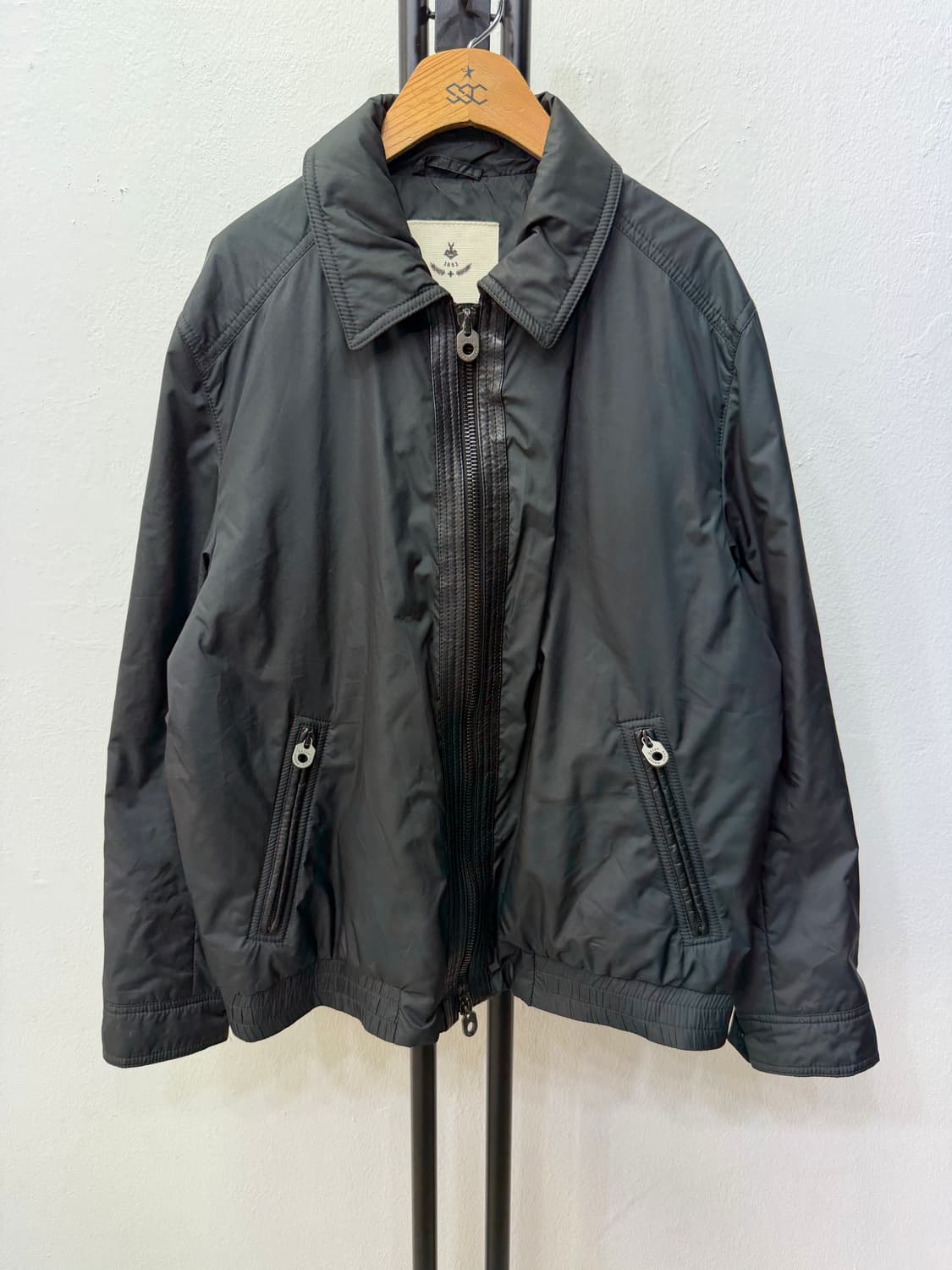 정품) Bally 발리 남성 블랙 봄버 자켓 104 상품이미지1