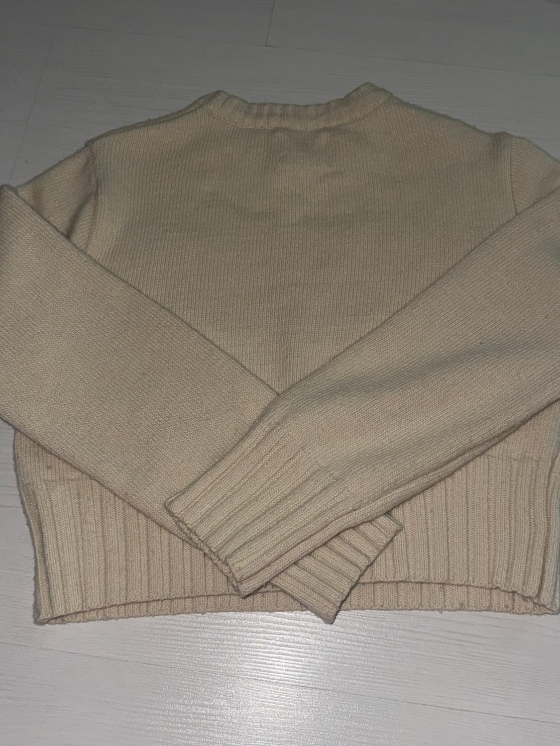 시눈 풀오버 니트 아이보리 상품이미지3