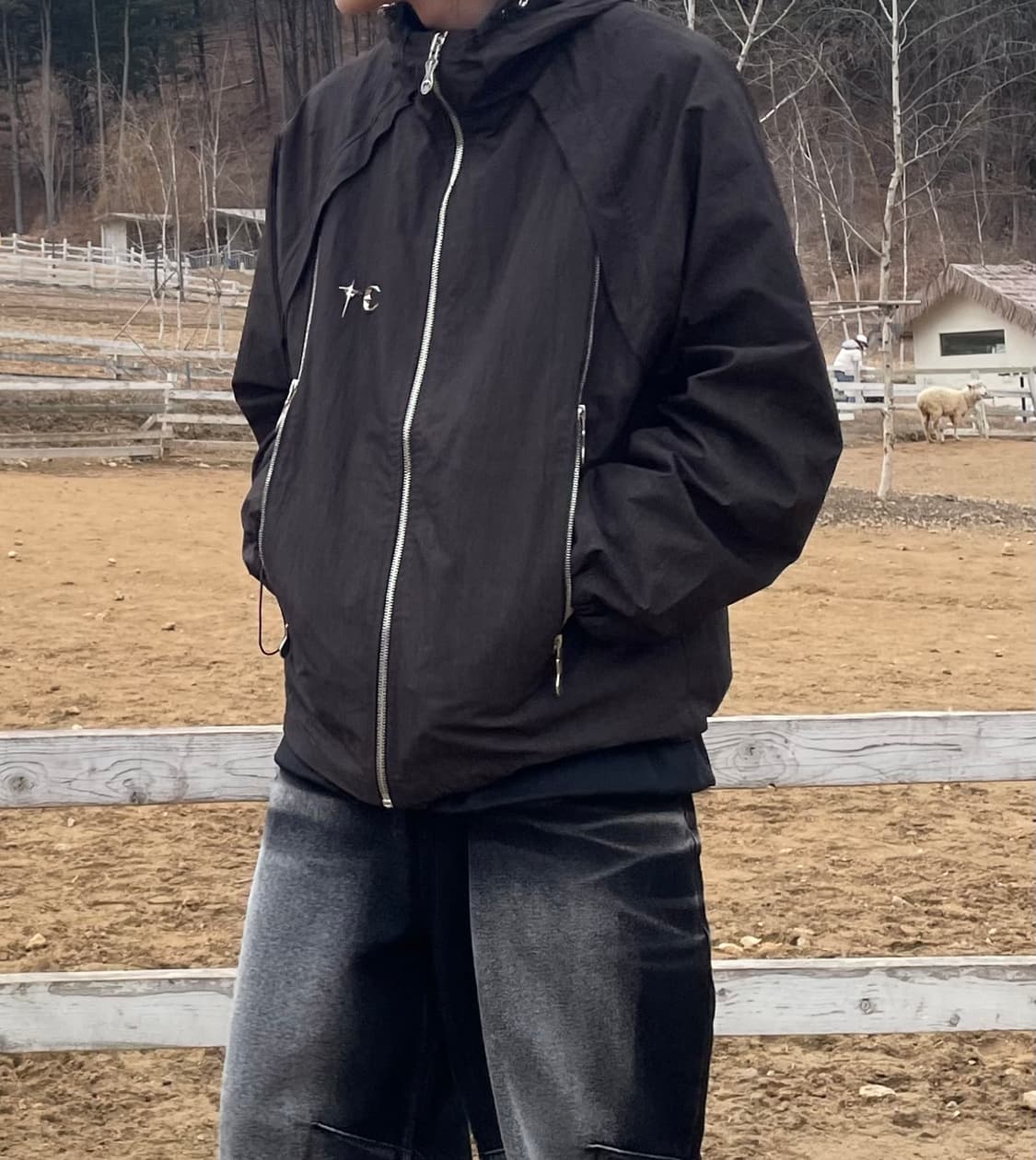 떠그클럽 24fw 윈드솔저 블랙 3 상품이미지3