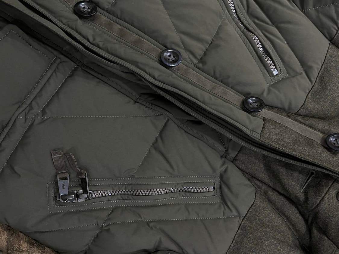 폴로랄프로렌/카키 덕다운 헤비파카(95) 상품이미지7