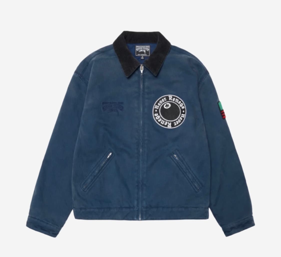 스투시 x 데님 티어스 캔버스 자켓 블루 상품이미지1