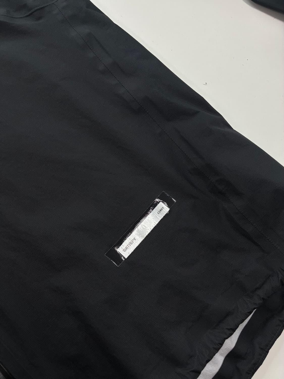 새티스파이 퍼텍스 3L 플라이 레인 자켓 블랙 상품이미지2