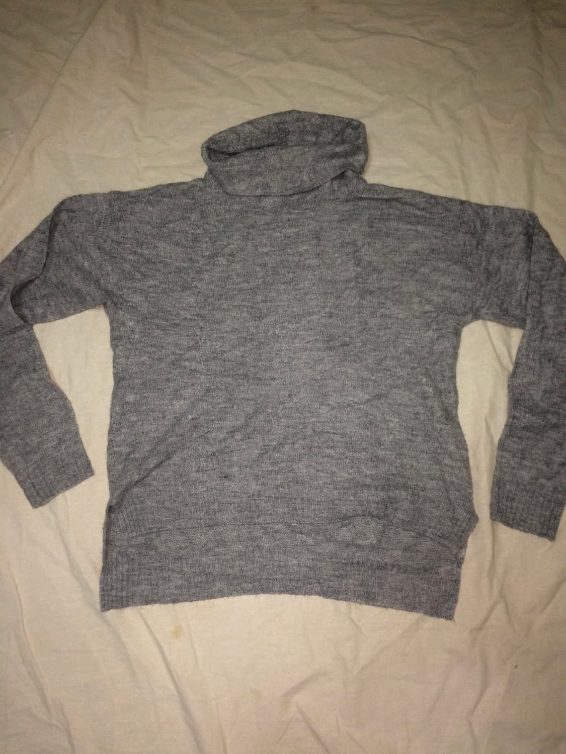 turtle neck unbalanced knit 상품이미지1