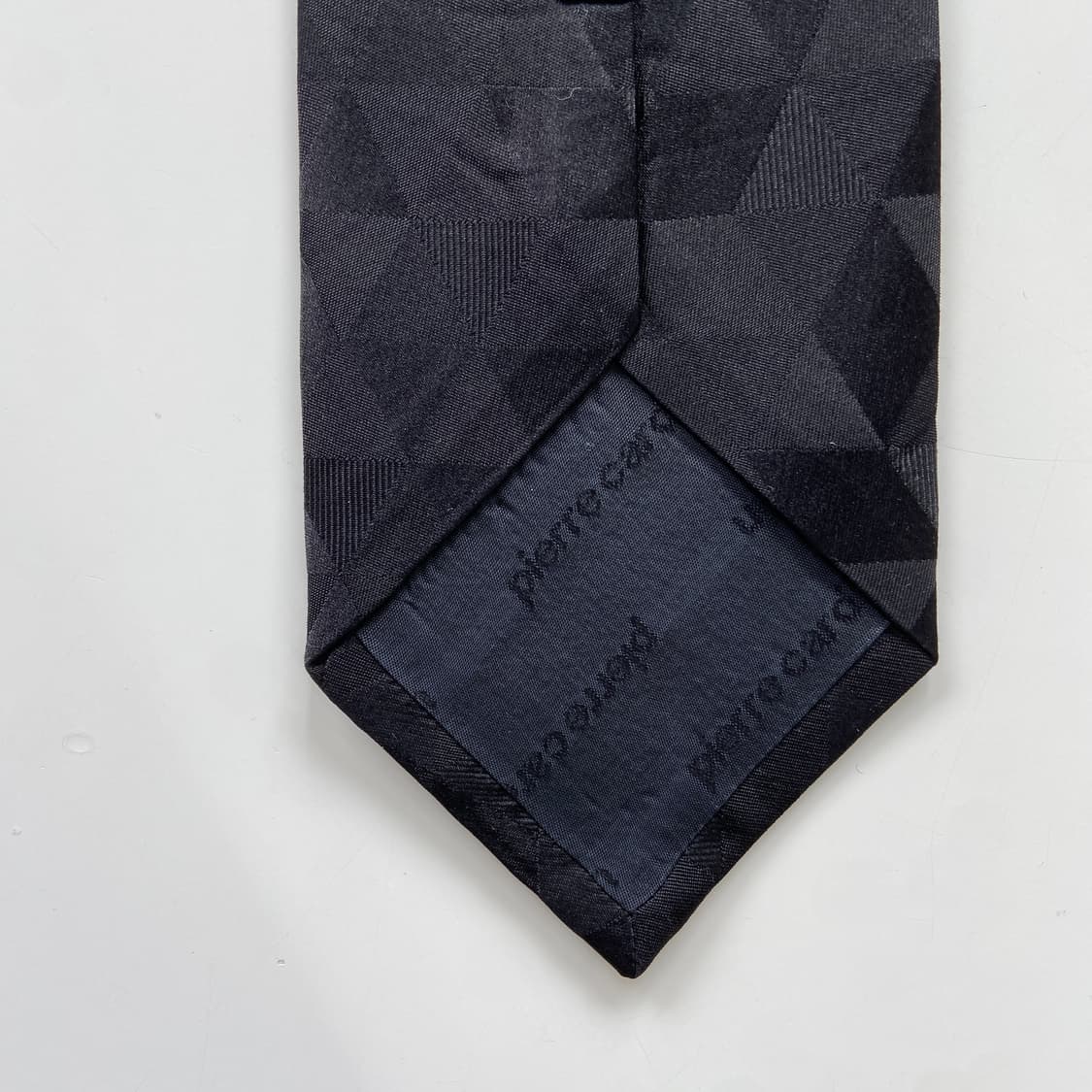 피에르가르뎅 (Pierre Cardin)명품정품 블랙넥타이8.6cm 상품이미지7