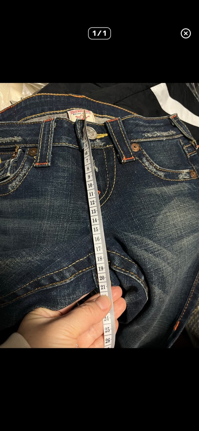 트루릴리전 데님팬츠 25 상품이미지7