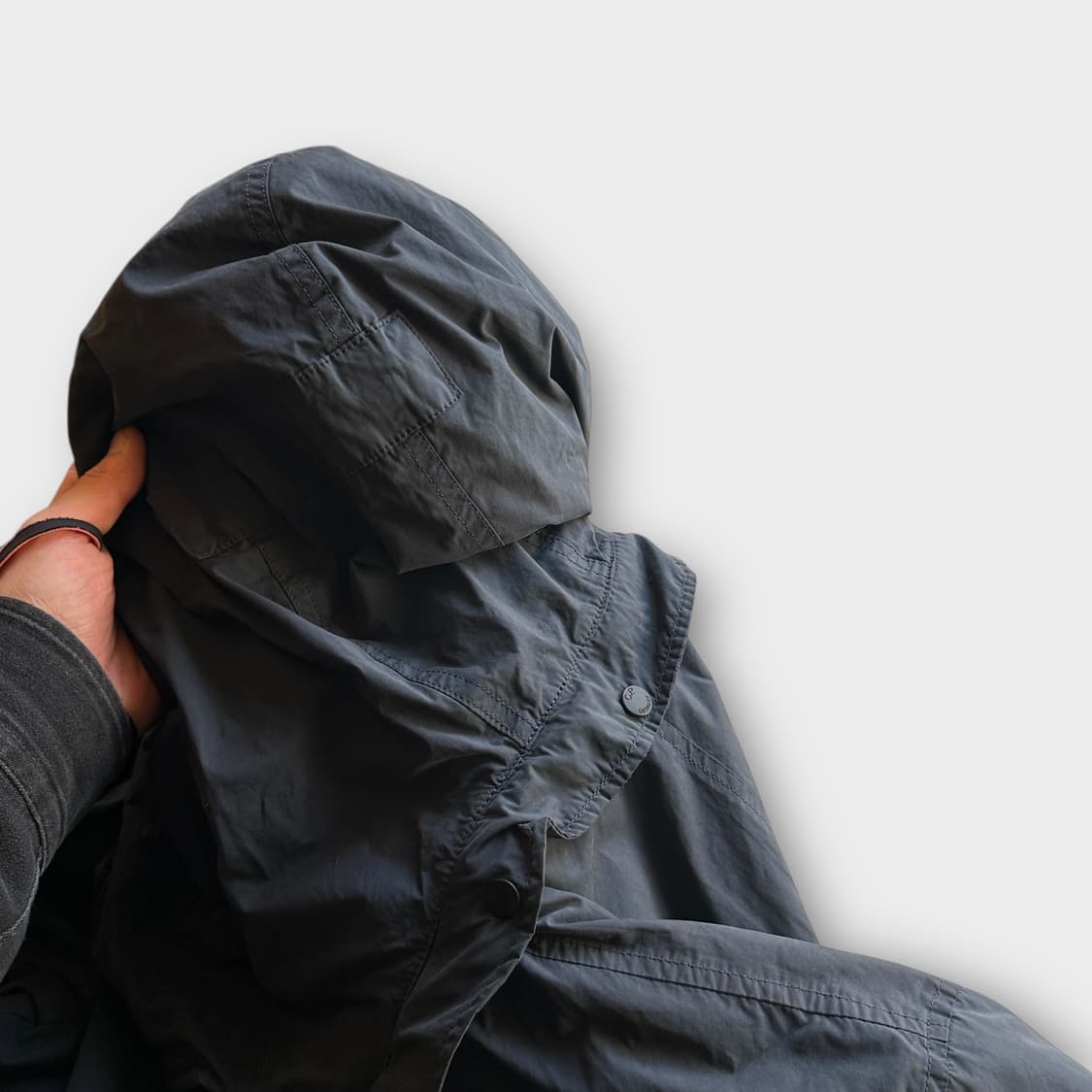 CP컴퍼니 블랙 야상 후드 자켓 상품이미지5