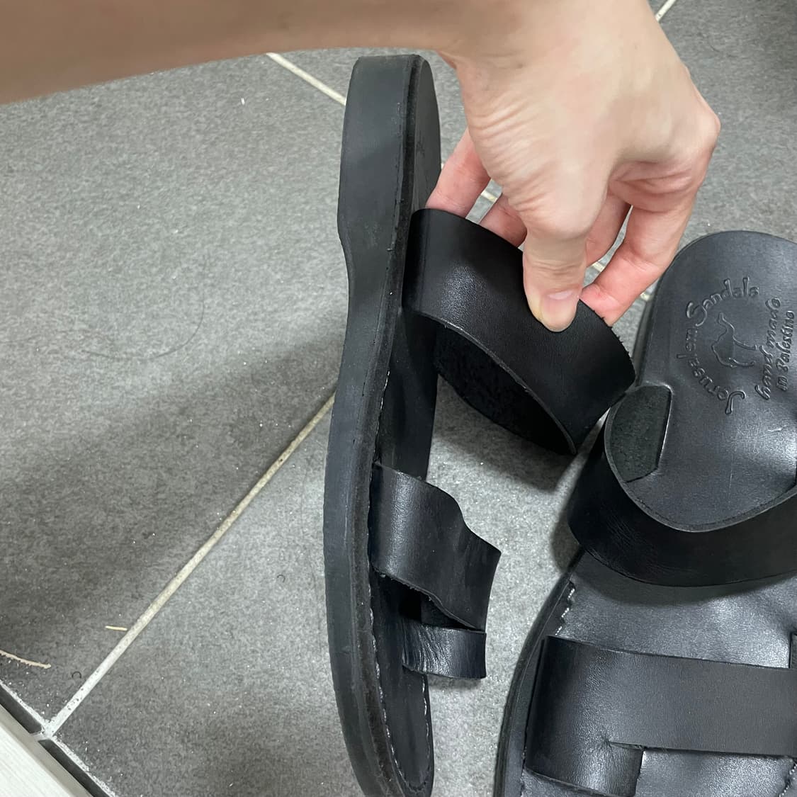 예루살렘 샌들 (상태좋음 2회착) 상품이미지5