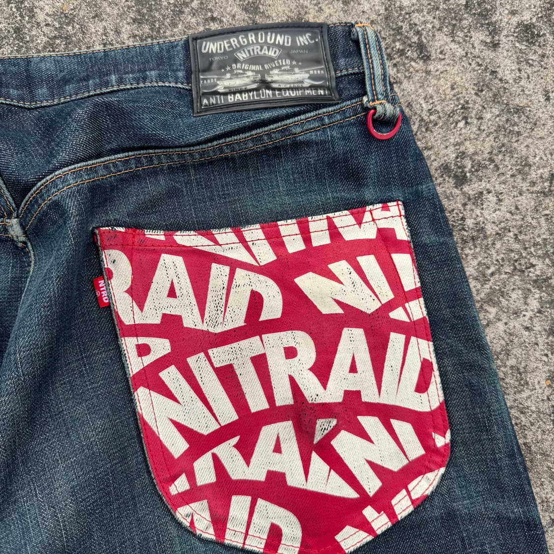 [XL/38] Nitraid 니트레이드 셀비지 데님 팬츠 상품이미지8