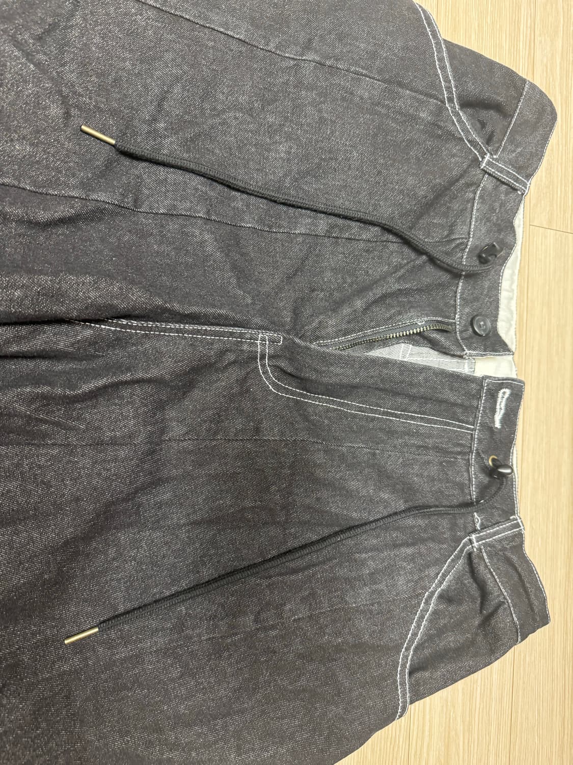 코스테스 벌룬핏 데님 블랙 상품이미지3