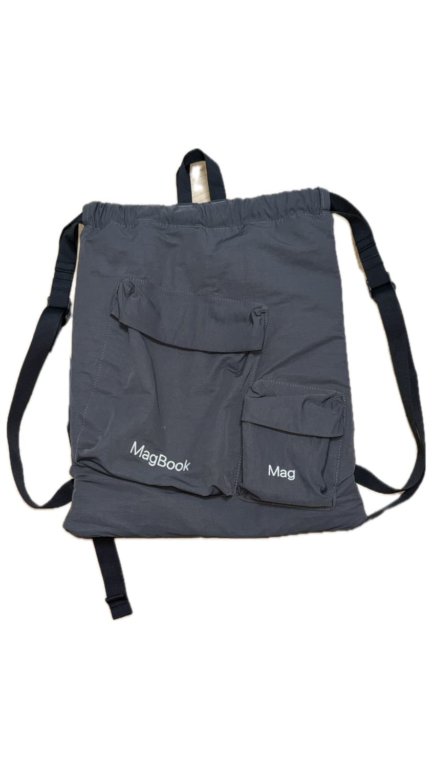 SamePaper Amateur 스트링 백팩 차콜 상품이미지1