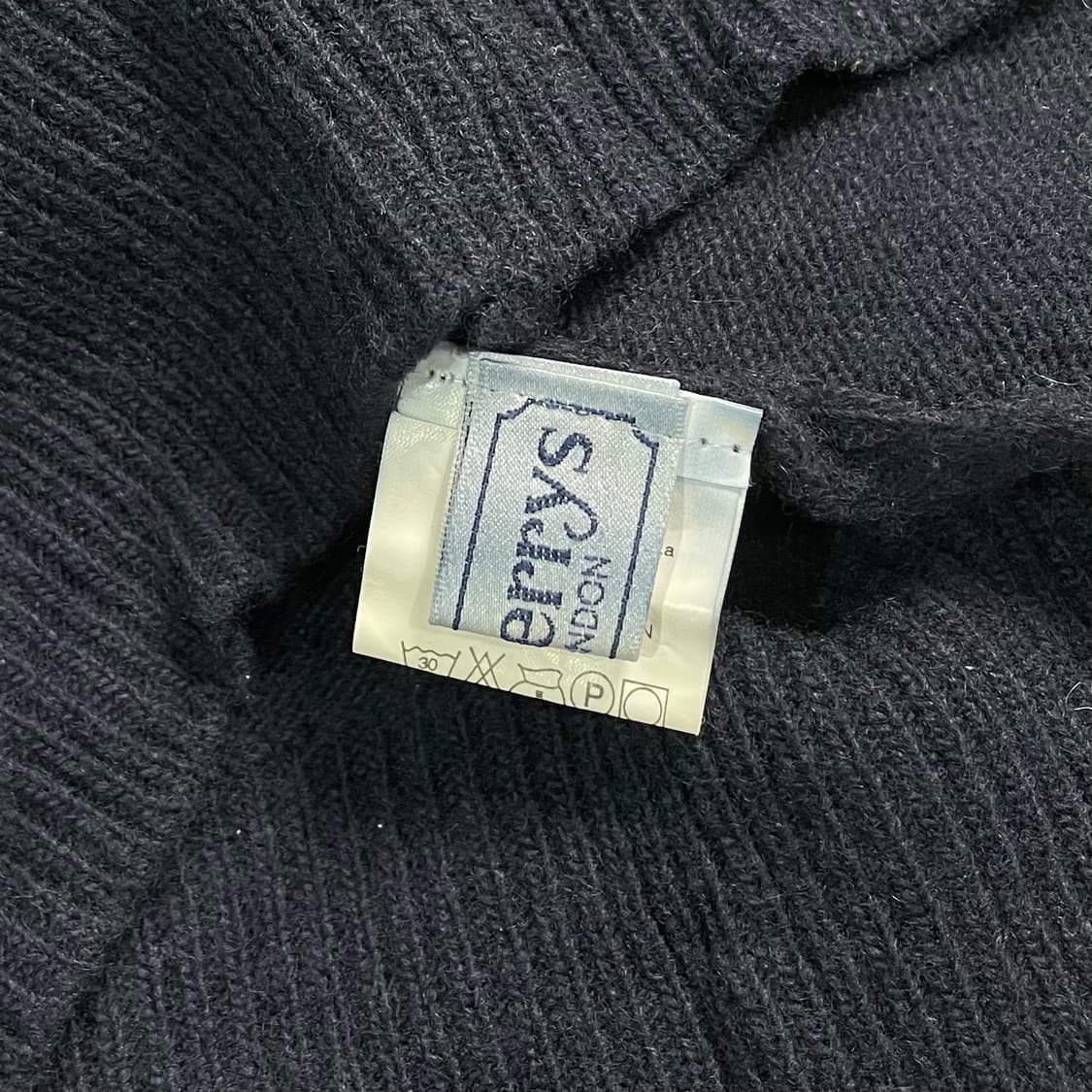 90s 버버리 터틀넥 울 니트  상품이미지5