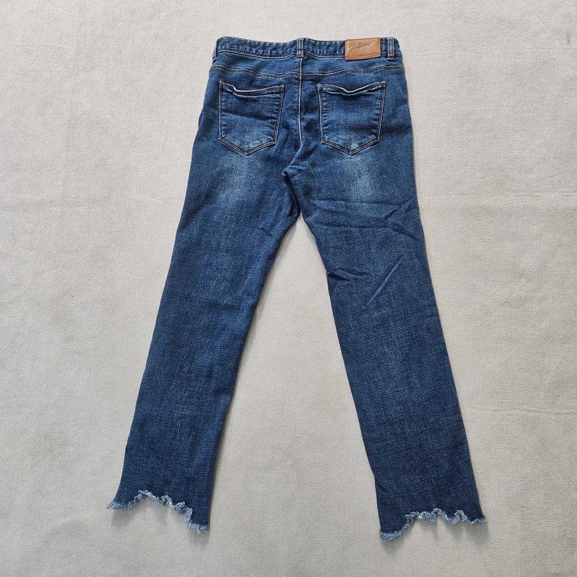 74 빈티지 여성 밑단컷팅 데님 팬츠 0403Y 상품이미지2