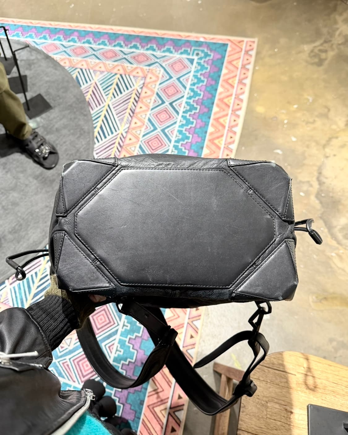 알렉산더 왕 블랙 월리 레더 백팩  상품이미지6