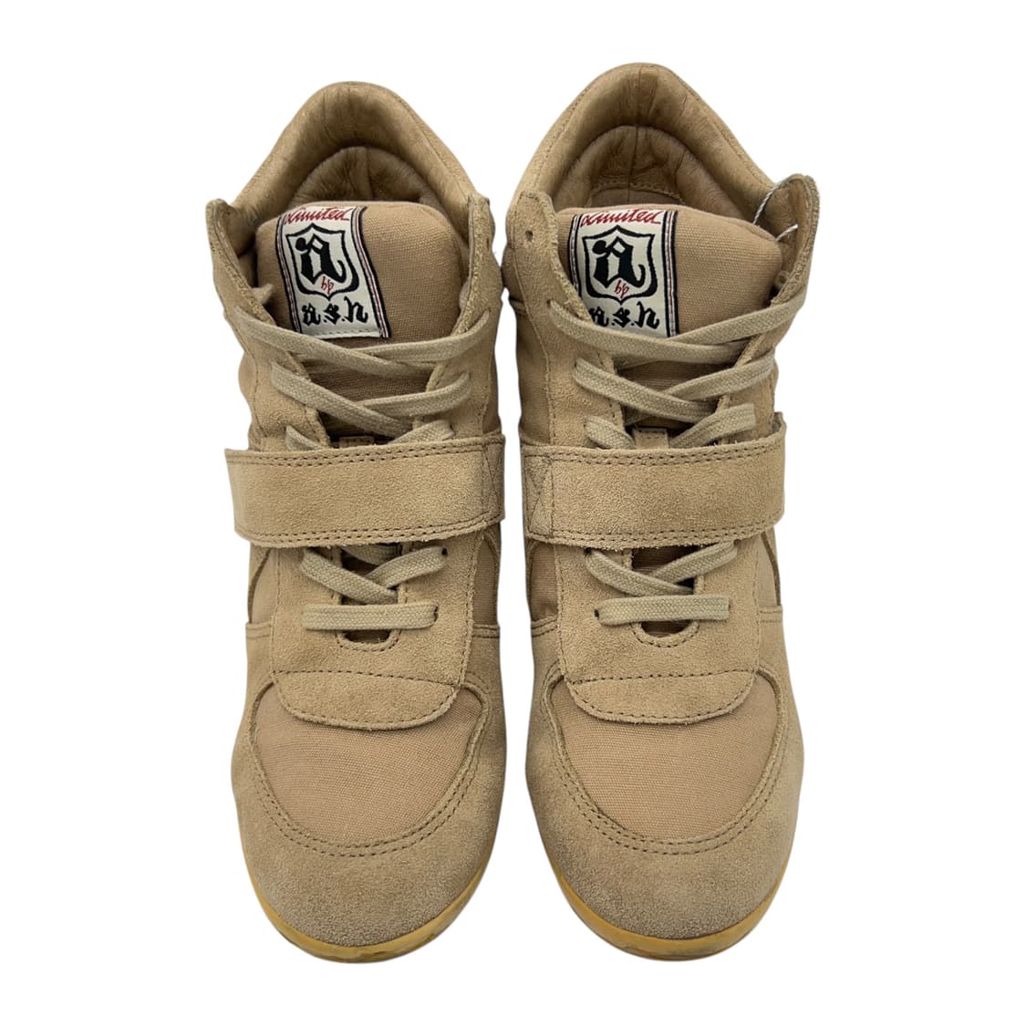 240 W 아쉬 애쉬 보위 웨지힐 스니커즈 베이지 상품이미지4