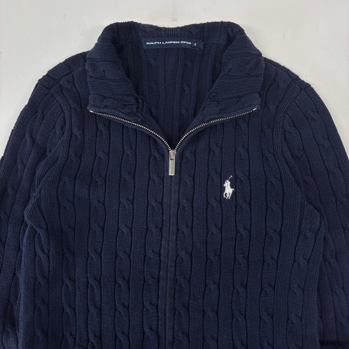 폴로 니트 집업 상품이미지3