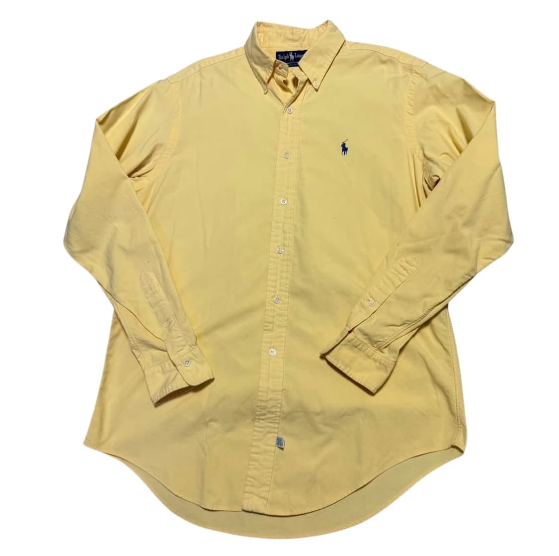 폴로 랄프로렌 옐로우 코튼 셔츠  상품이미지1