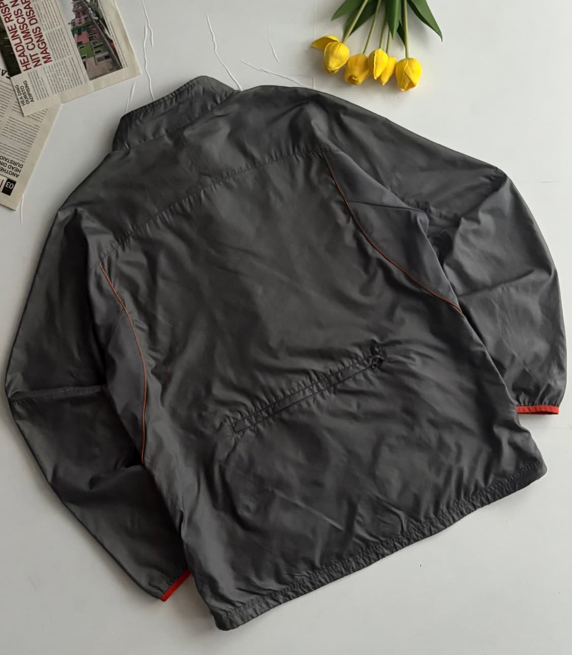 Nike 나이키 빈티지 그레이 윈드브레이커 상품이미지4