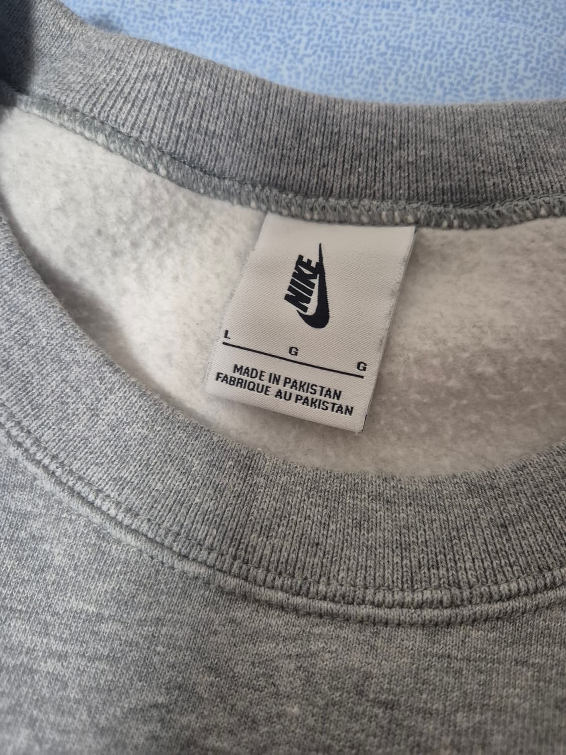 [L] 나이키 NRG 맨투맨 그레이 상품이미지2