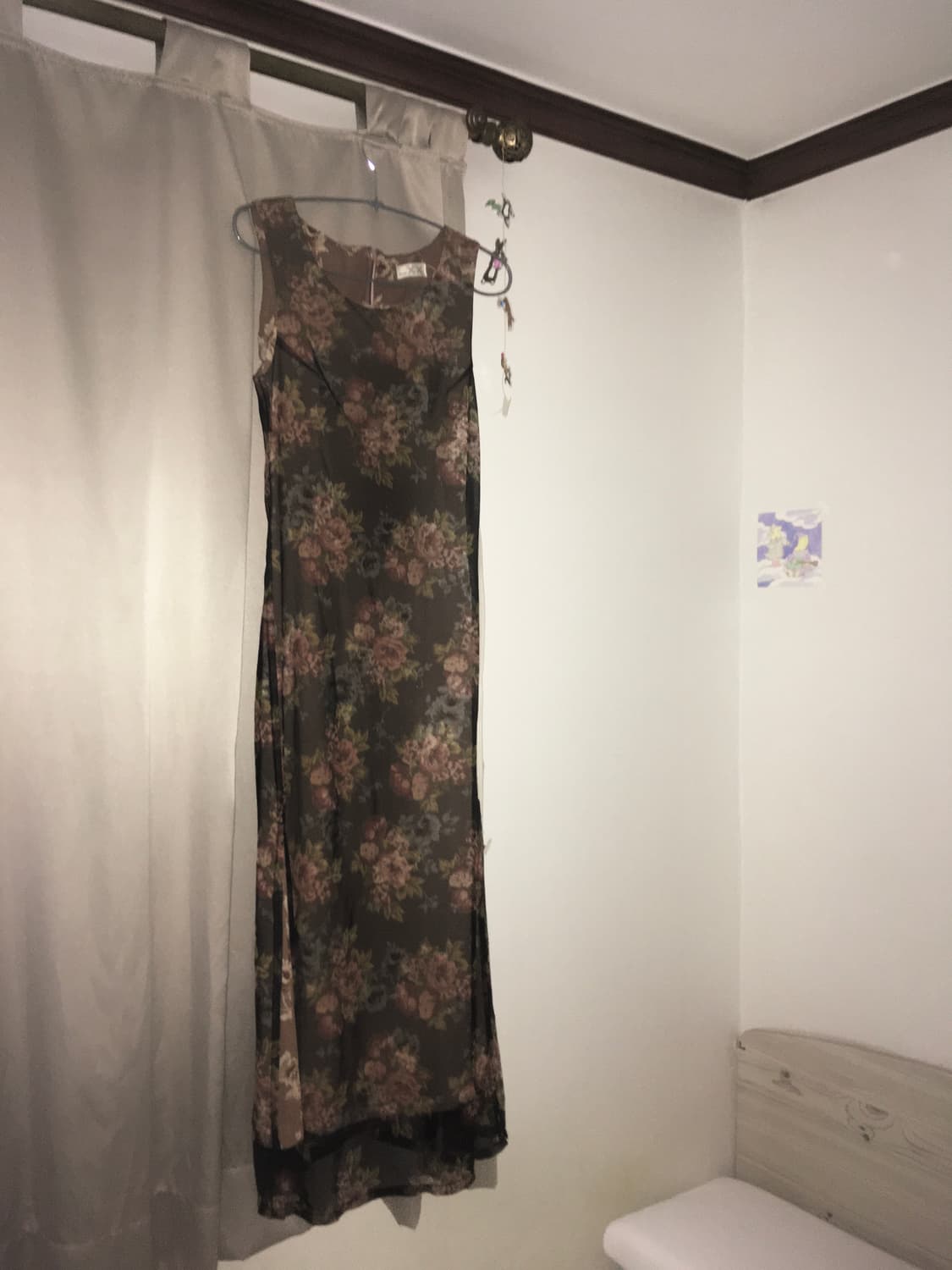 중경삼림 홍콩 빈티지 롱 원피스 상품이미지2