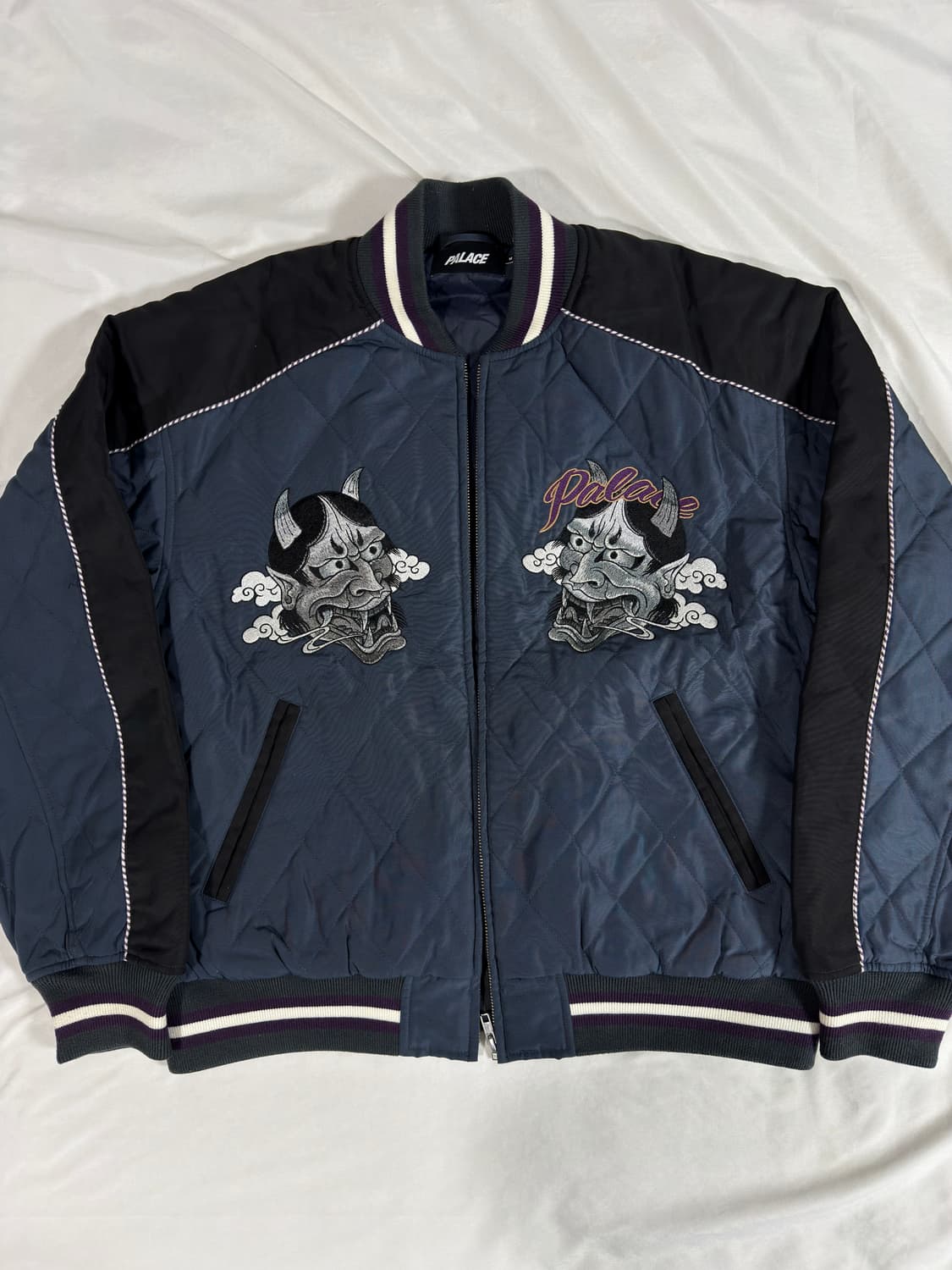 [M] 팔라스 페스티벌 봄버 자켓 블랙 상품이미지1