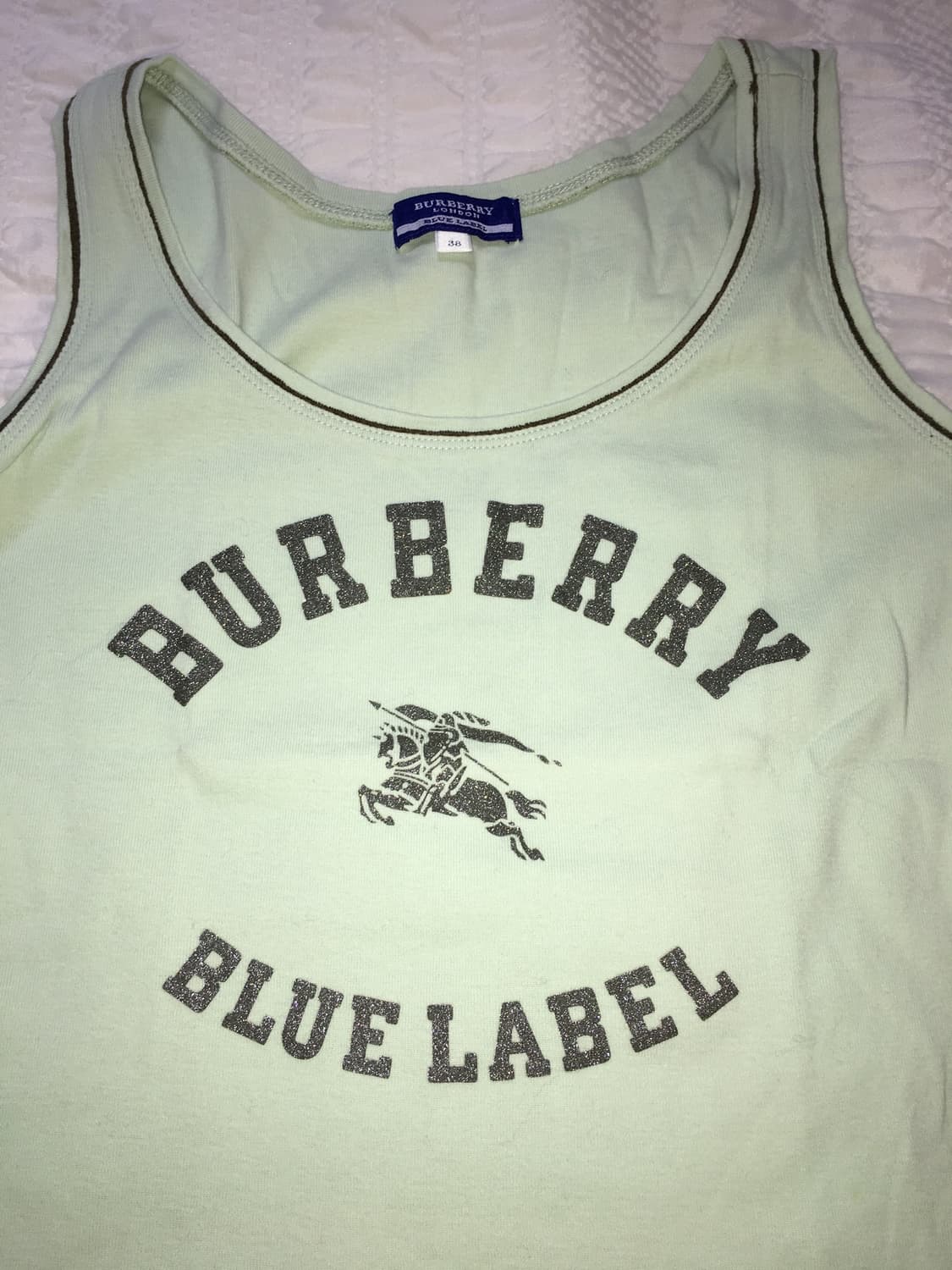 민트코어 반짝이 burberry bluelabel 상품이미지3