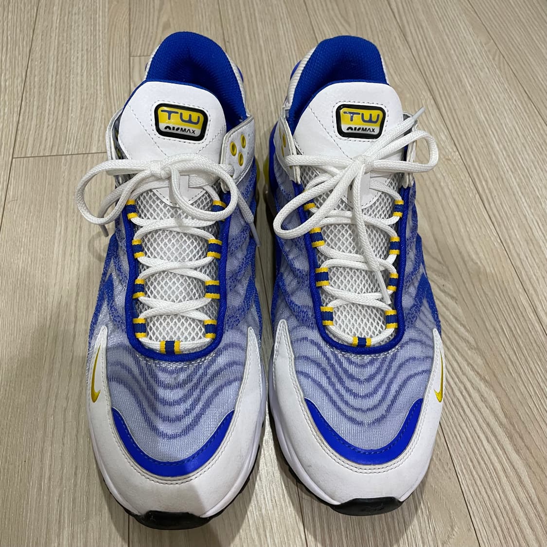 나이키 에어맥스 TW 레이서 블루 앤 스피드 옐로우 DQ3984-100 상품이미지1