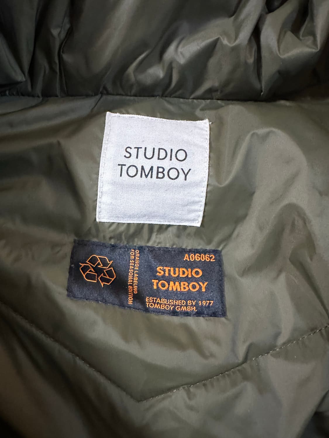 FREE) 스튜디오 톰보이 야상 후드 후디 패딩 상품이미지5