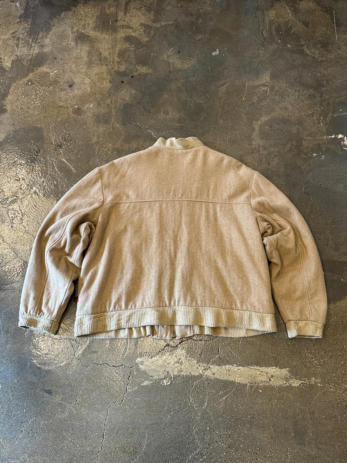 울리치 베이지 울 봄버 자켓 Xl 상품이미지2