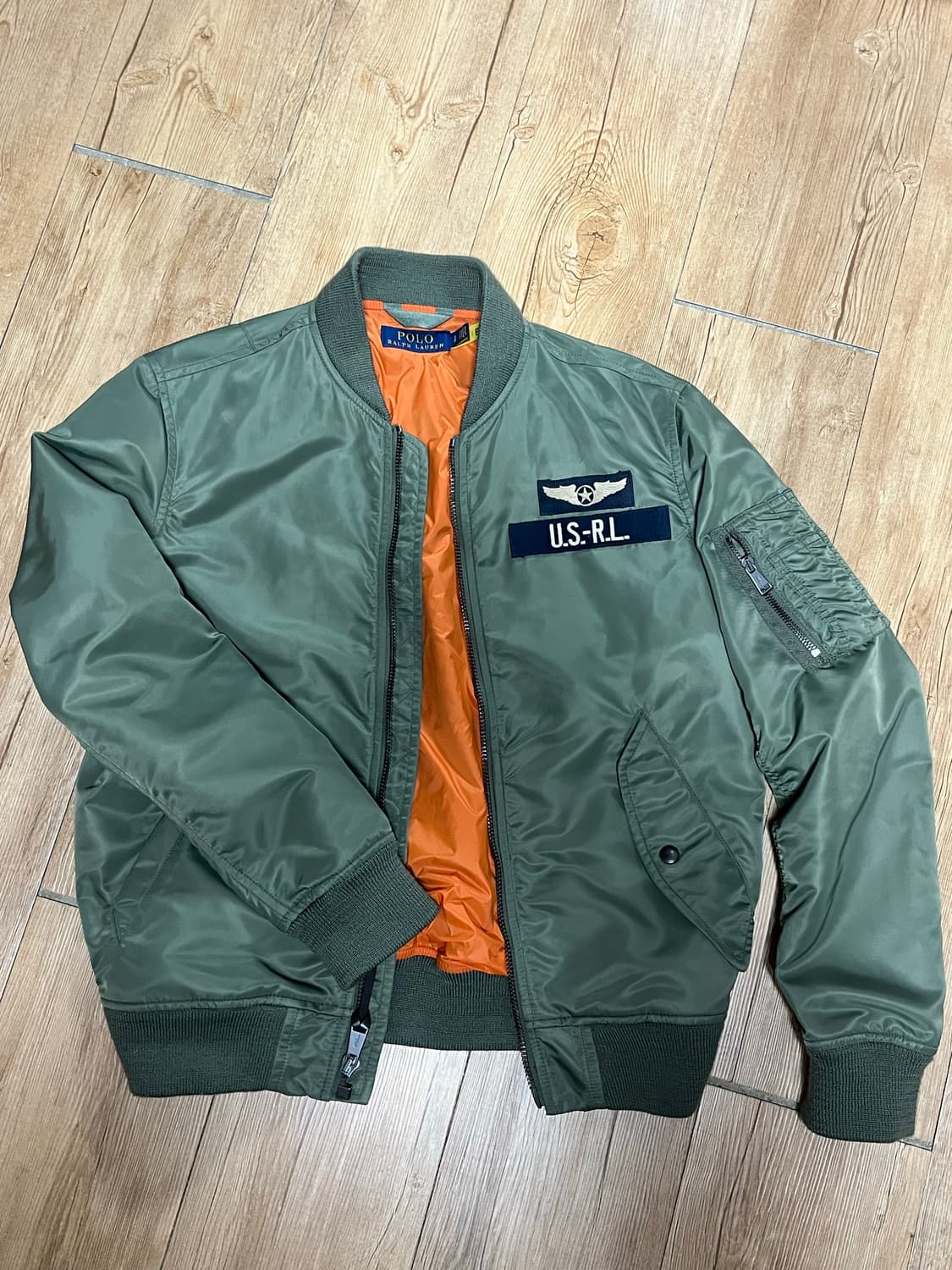 Polo flight bomber jacket(폴로 봄버) 상품이미지2