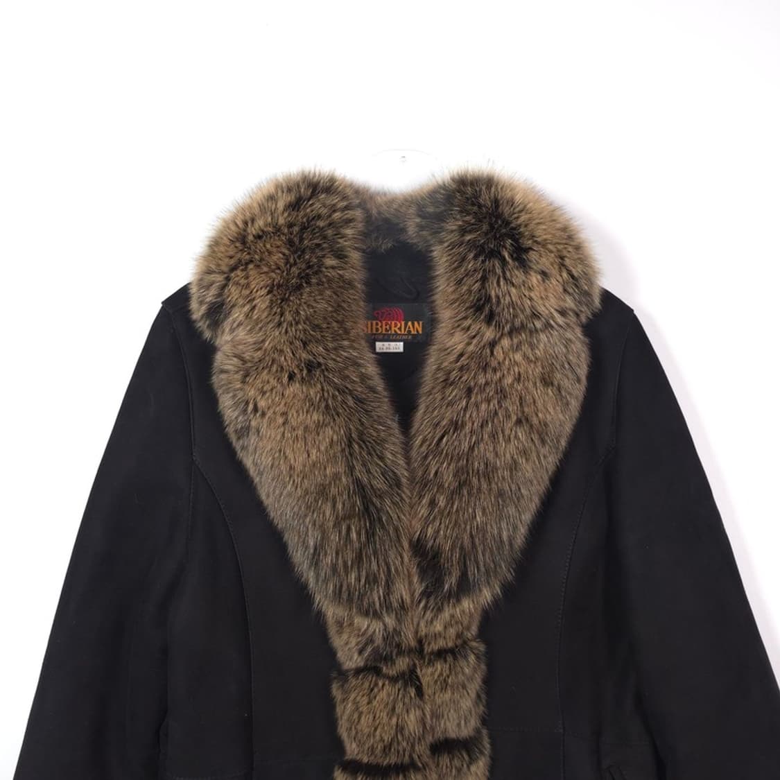 SIBERIAN 리얼 양가죽 폭스 퍼 트리밍 무스탕 자켓 L 상품이미지3