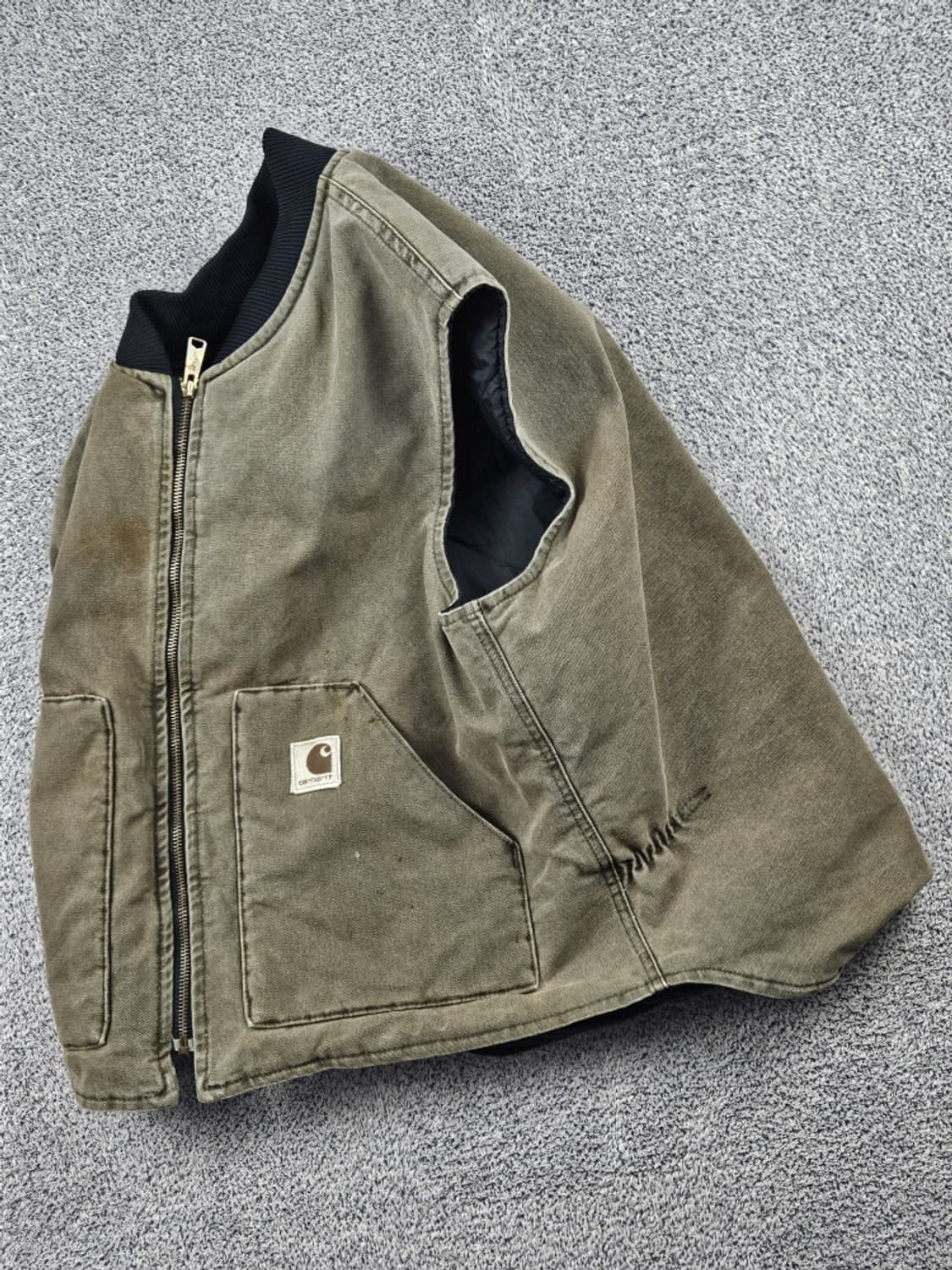 칼하트 V02 덕 캔버스 워크 베스트 ( XL ) / 10353 상품이미지2