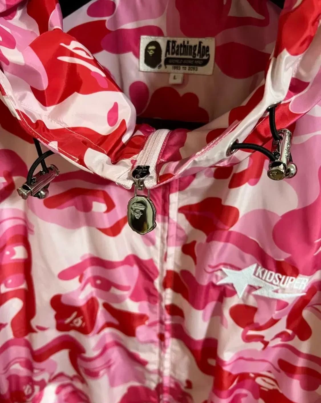 [L] 베이프 X 키드슈퍼 바람막이 상품이미지7