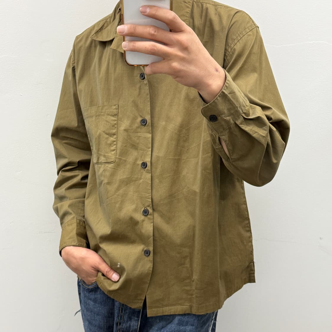 BTOWNY 브라운셔츠 상품이미지3