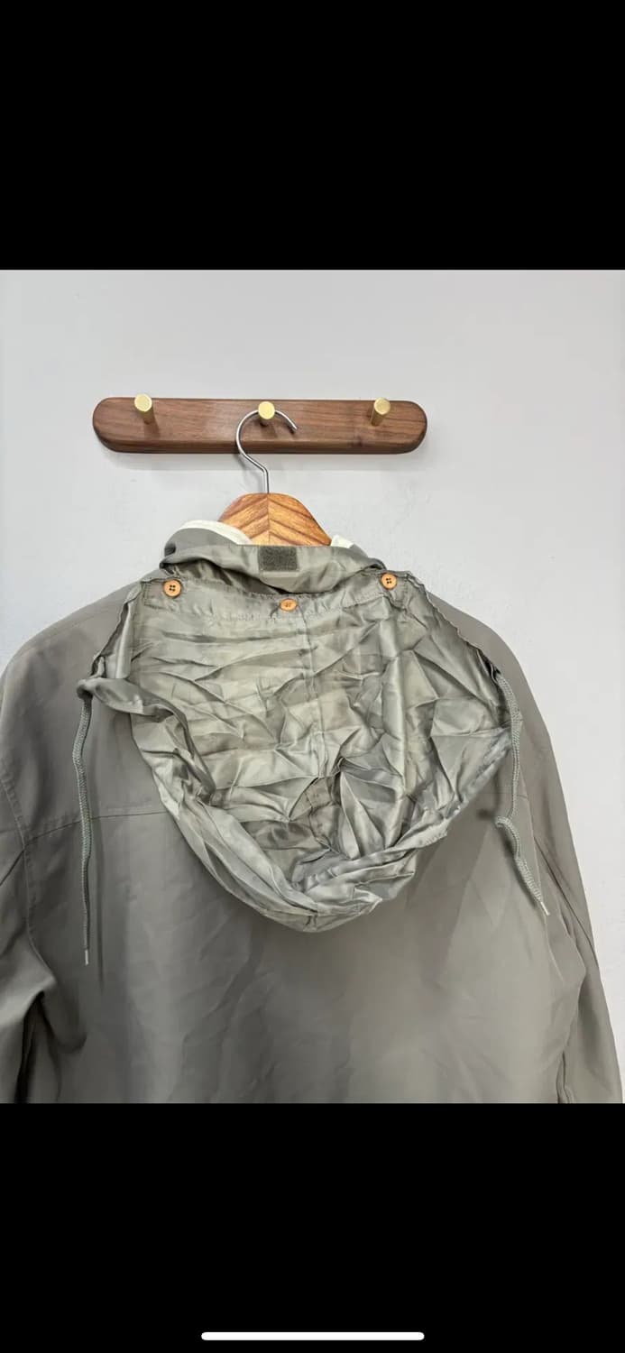 입생로랑 스몰로고 라이트카키 폴리자켓 H1465 상품이미지8