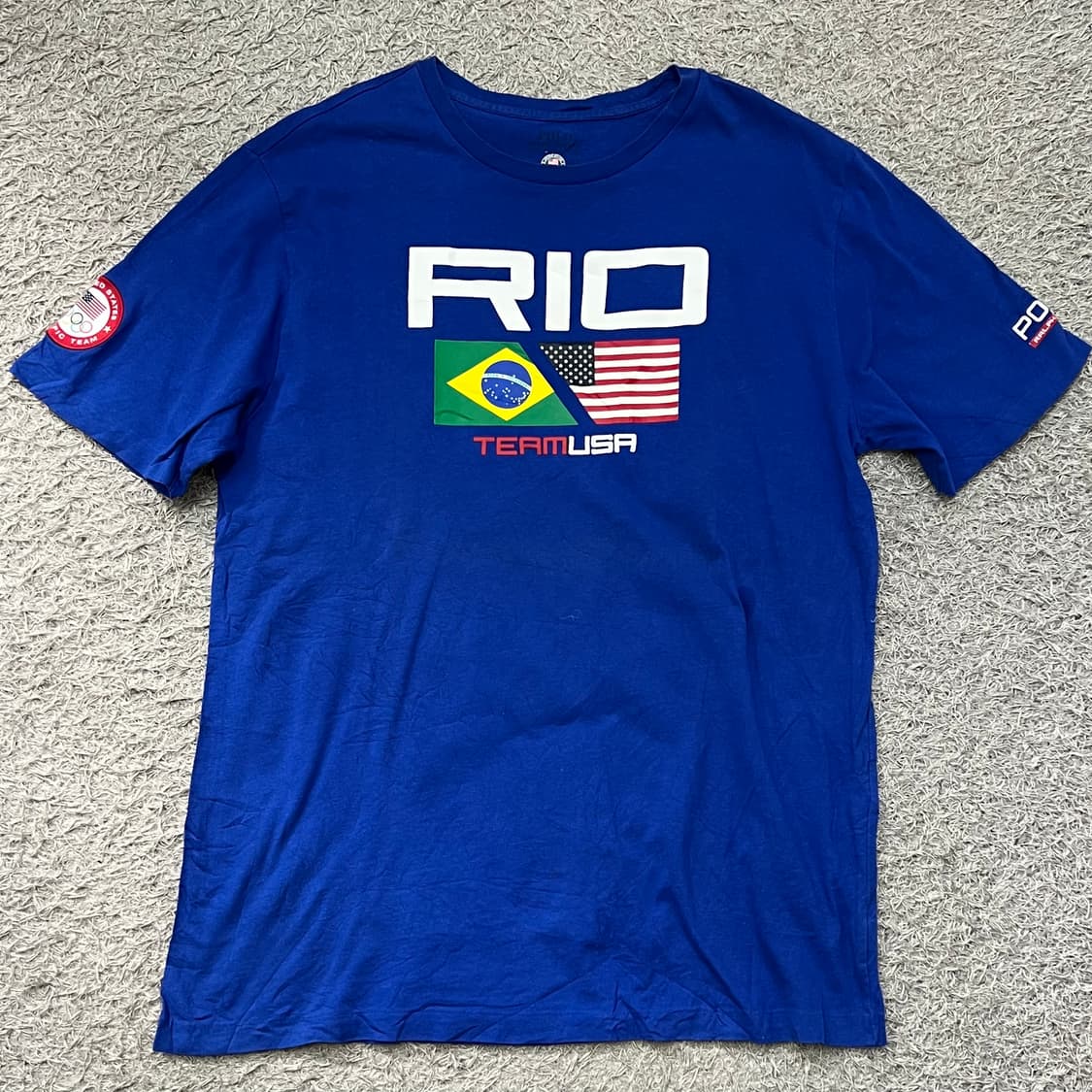 [우먼105] 폴로 랄프로렌 올림픽반팔티 상품이미지2