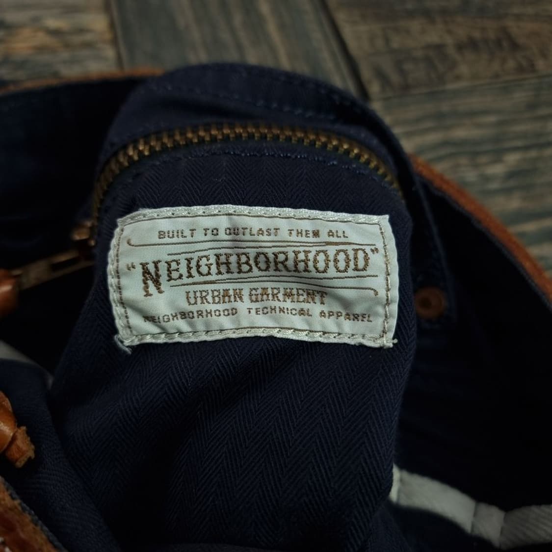 [네이버후드] 리얼 레더 코튼 크로스백 P01610 상품이미지6