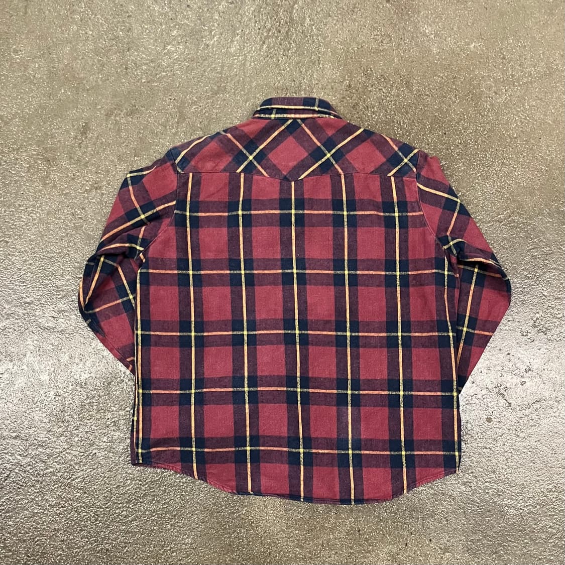 빈티지 헤비 코튼 플란넬 셔츠 (110) 상품이미지3