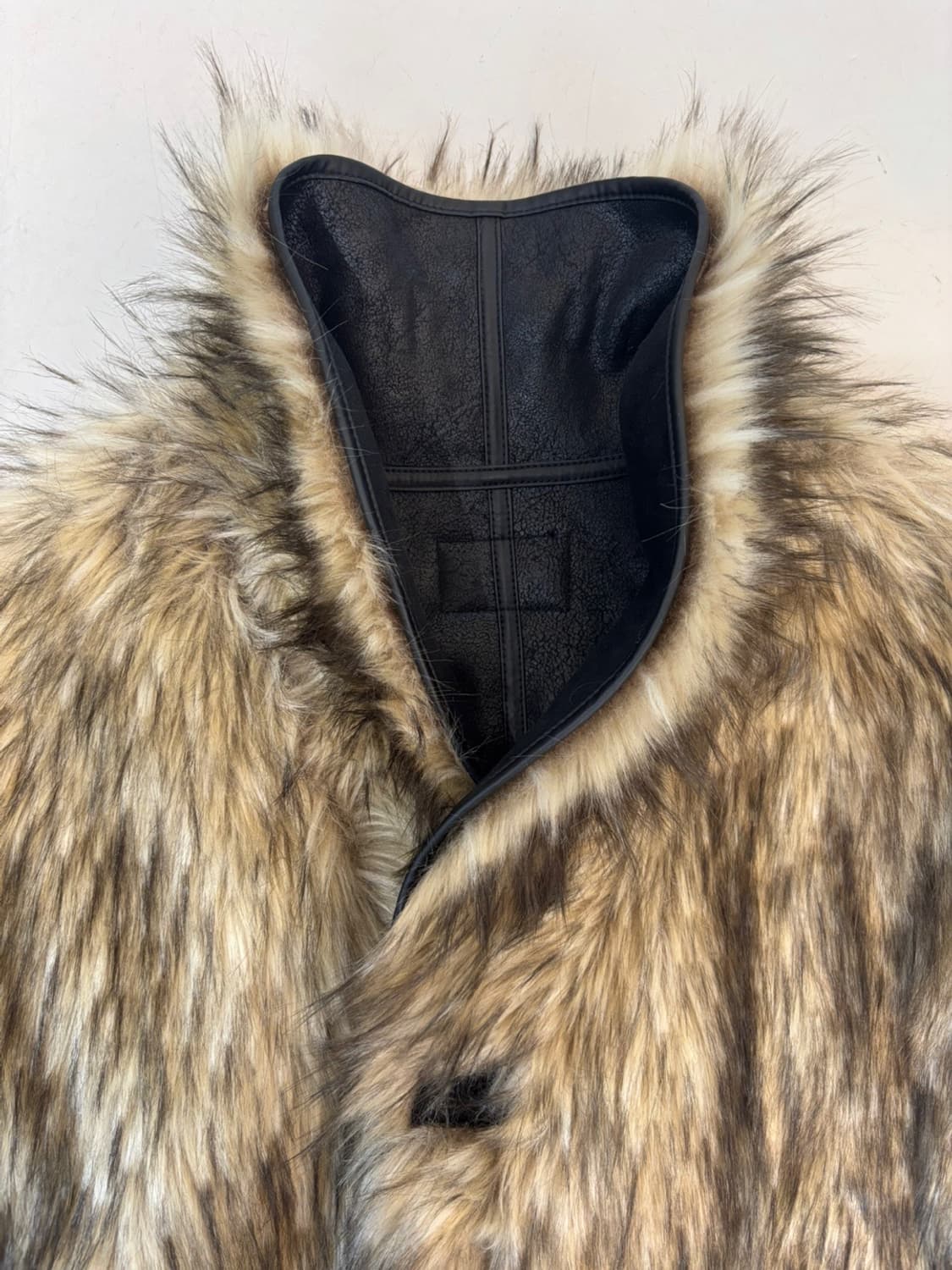 OPEN YY Faux Fur Reversible Jacket 상품이미지3