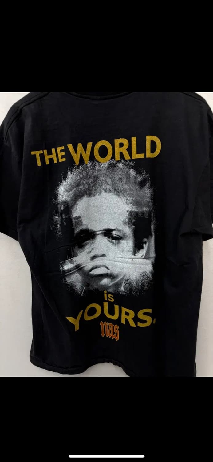 빈티지 Nas 재발매 랩 그래픽 반팔 H2525 상품이미지5